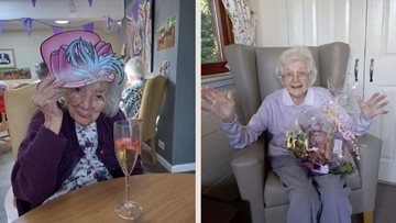 A day at the races at Dundee care home